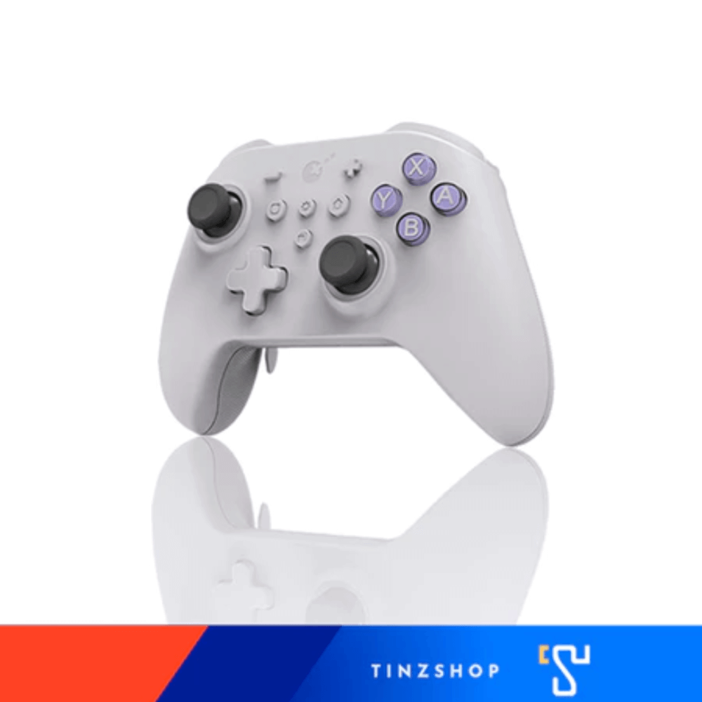 จอยเกมไร้สาย GuliKit Pro Controller NS39 KK3 MAX Retro Series สีขาว ปุ่มม่วง